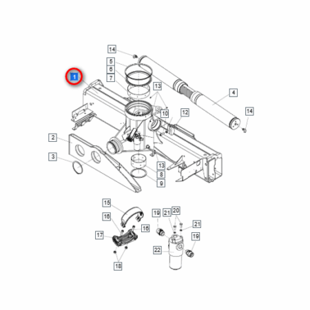 MIS201G01 Платформа неповоротная на Инман  PALFINGER