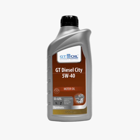 GT Diesel City, SAE 5W-40, API CI-4/SL, 1 л синтетическое