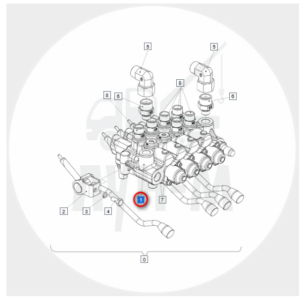 Распределитель EV4411 на Инман PALFINGER