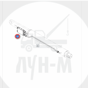 Клапан на гц 1й стрелы UV508-275 на Инман PALFINGER
