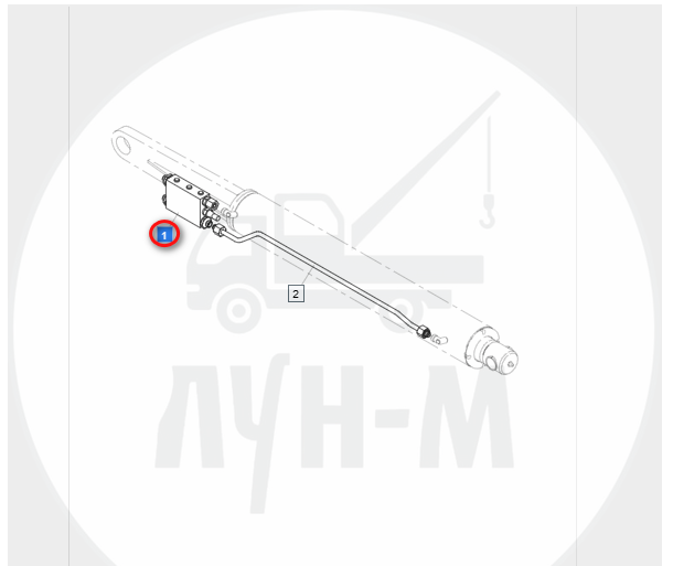UV508-275 Клапан на гц 1й стрелы